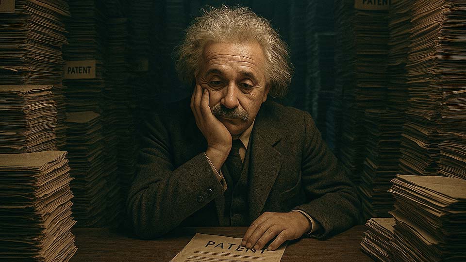 Einstein im Patentamt
