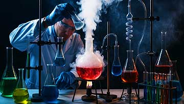 Chemiker im Labor