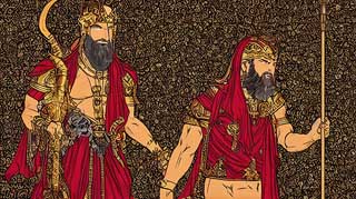 Gilgamesch und Enkidu
