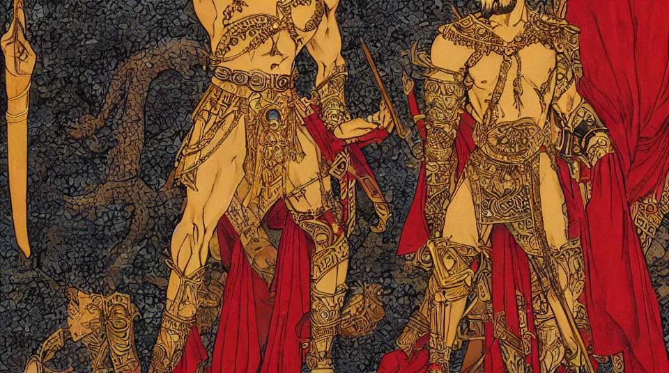 Gilgamesch und Enkidu