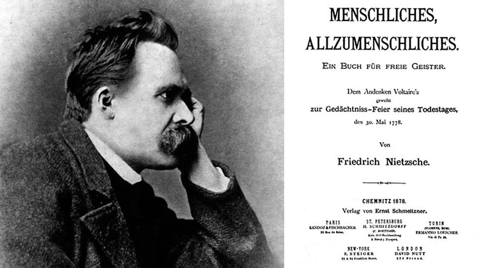 Deckblatt und Nietzsche