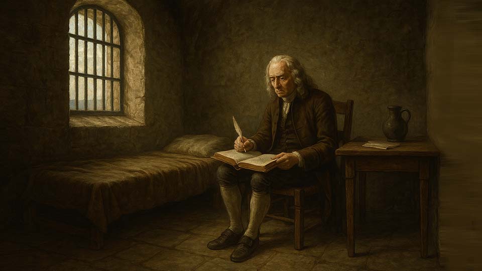 Voltaire in der Bastille