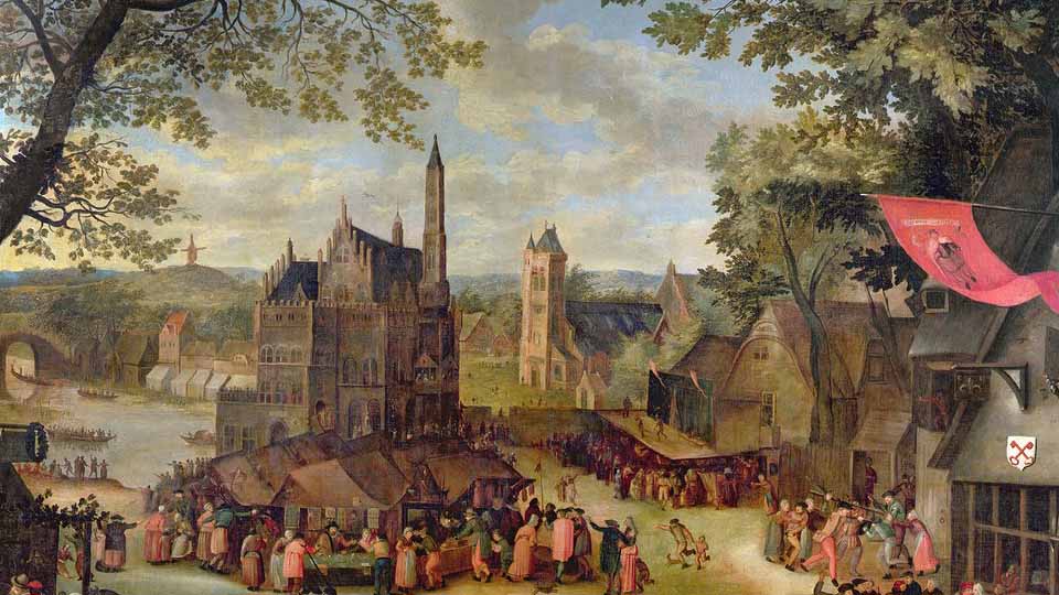 David Vinckboons: "Die große Kirmes" (1610)